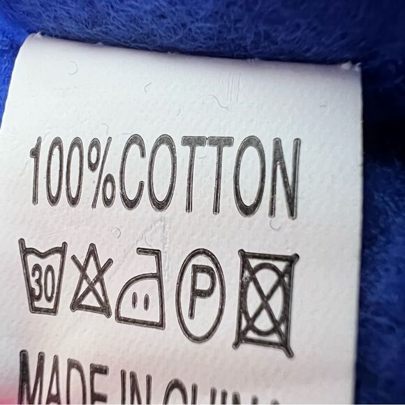 Adidog Dog Sweatshirt Hoodie Tracksuit Royal Blue Size S - Picture 4 of 4